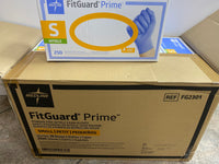 Medline Fitguard Nitrile Exam Gloves ,4 Boxes X250 Ct=1000 Ct, Pwder Free