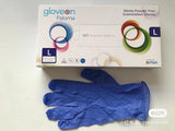 nitrile exam gloves large 1000 Counts, Blue, 10 Boxes Of 100ct,Made In Malaysia