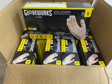 Gloveworks Clear Vinyl Gloves size Small,3 Boxes Of 100